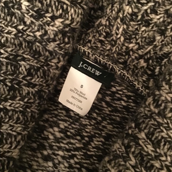 J Crew Long Ragg Wool Cardigan Duster XS - Picture 3 of 9